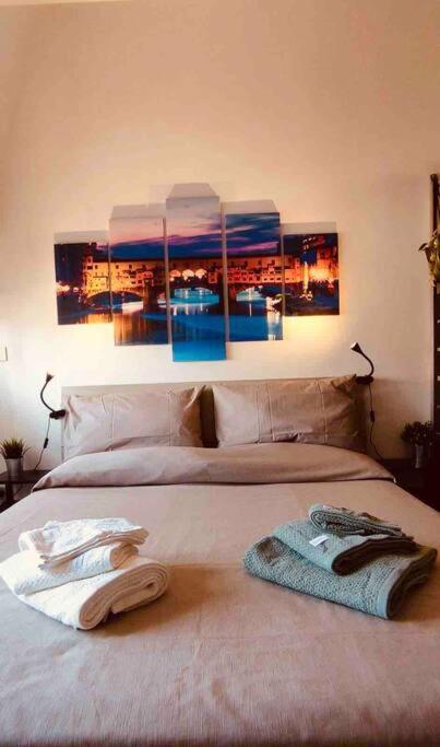 Apartment Il Monte Old Bridge Florenz Exterior foto